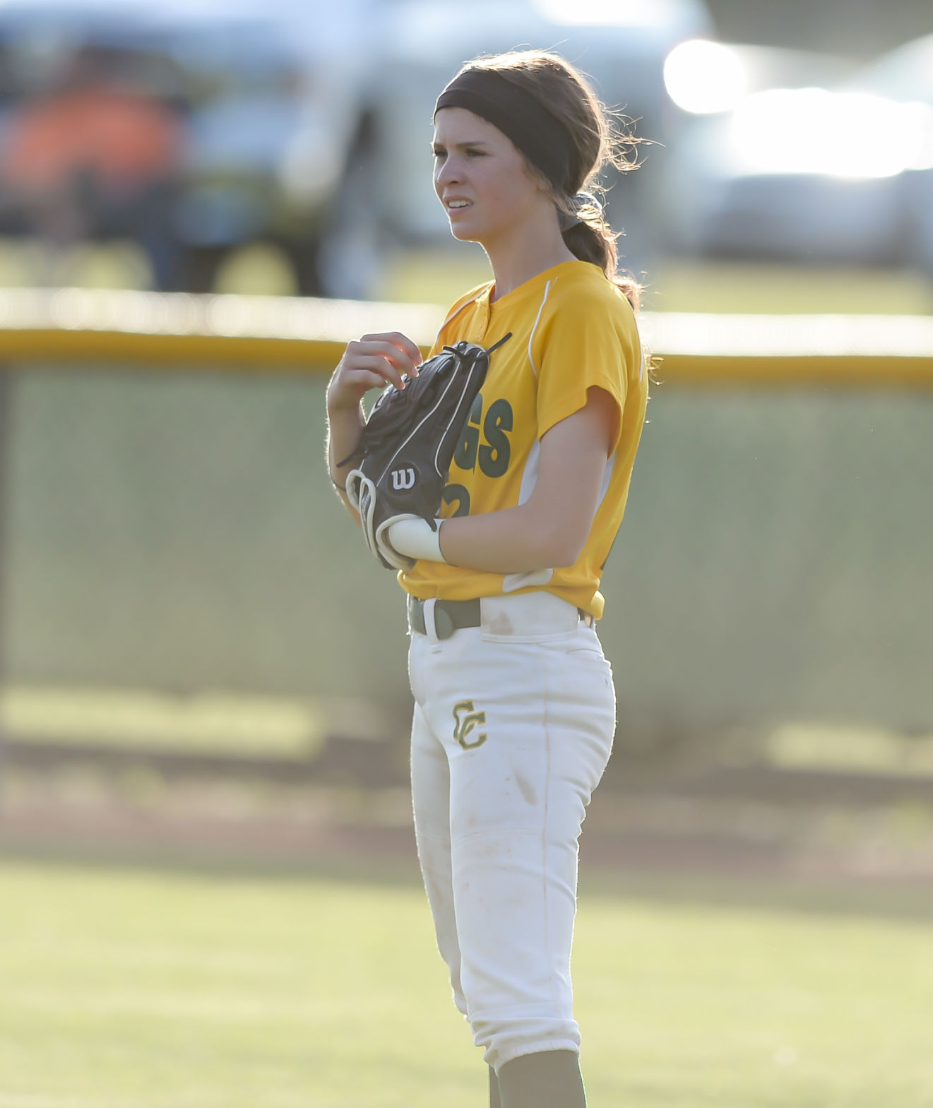 Friday night softball action